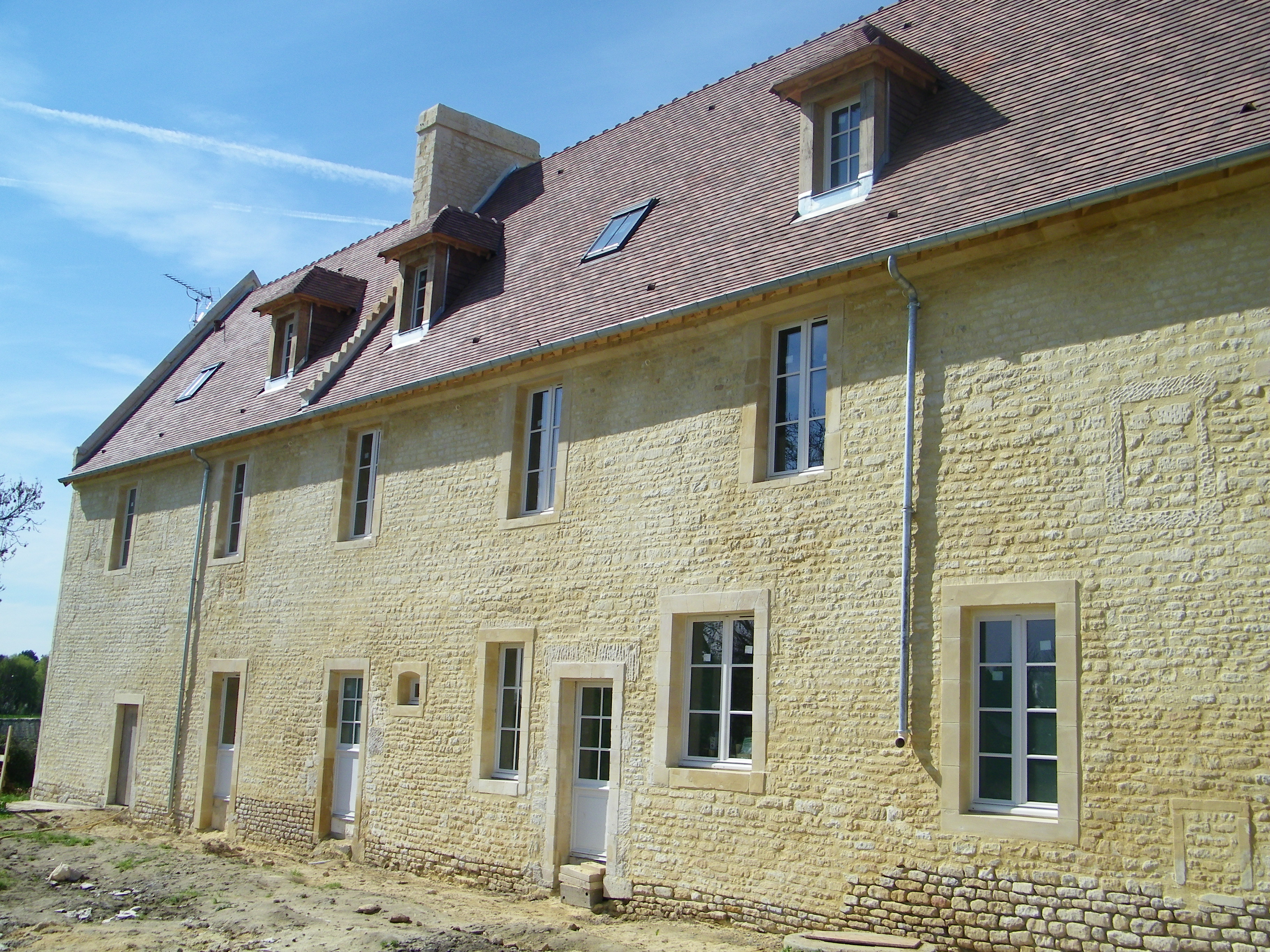 Réhabillitation de maison ancienne dans la Haute-Loire