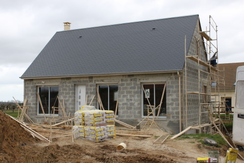 Ravalement de façade, enduit à Champagnac-le-Vieux