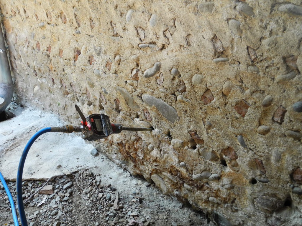 Traitement de remontées capillaires dans la Haute-Loire
